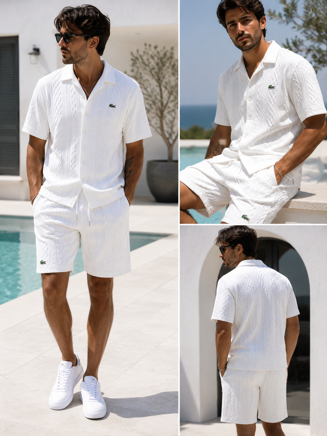 Royal Cable Knit Summer Set