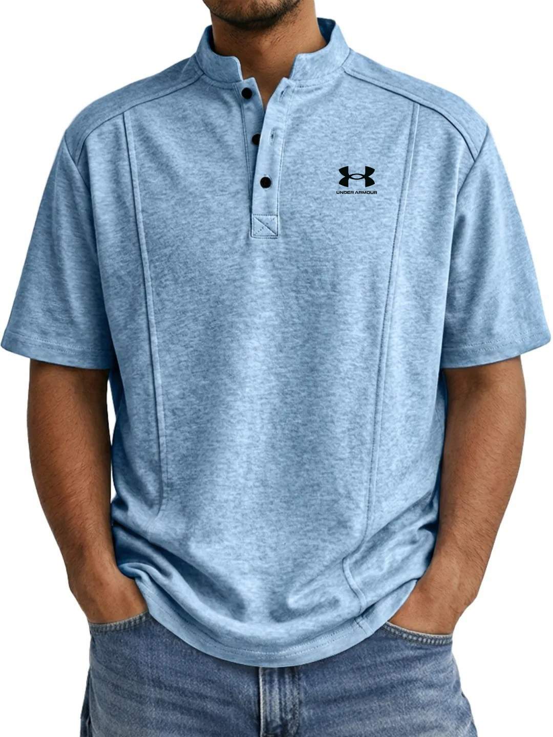 Everyday Classic Comfort Henley Shirt