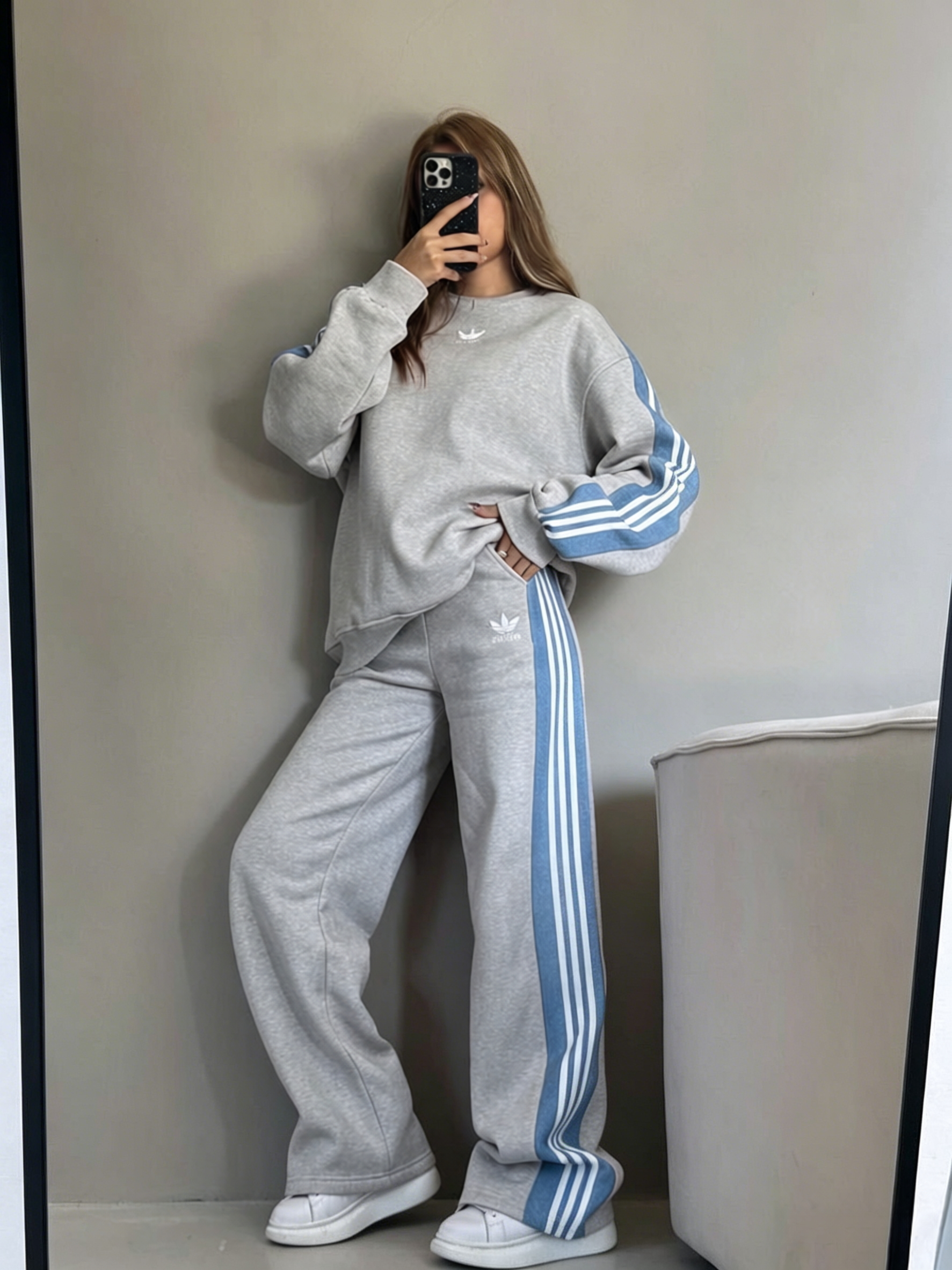 Everyday City Stripe Tracksuit Set