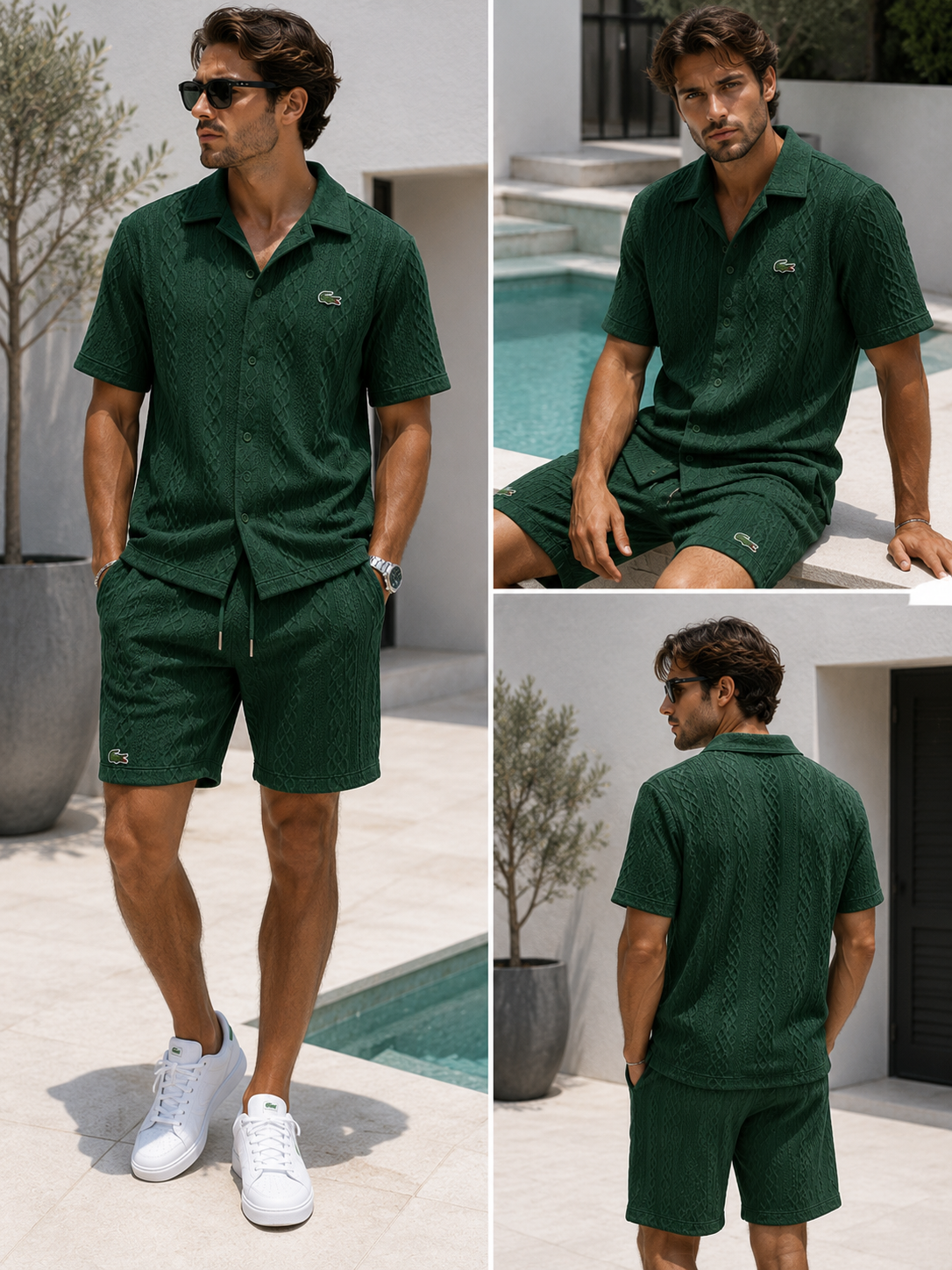 Royal Cable Knit Summer Set