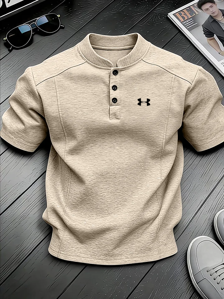 Easy Everyday Classic Henley Tee