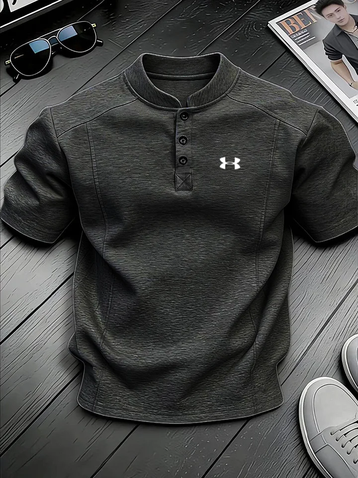 Easy Everyday Classic Henley Tee