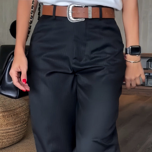 Mathilda | Slimming Straight-Leg Comfort Pants